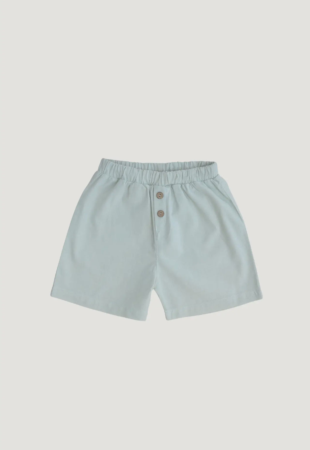 Uniseks short saliegroen